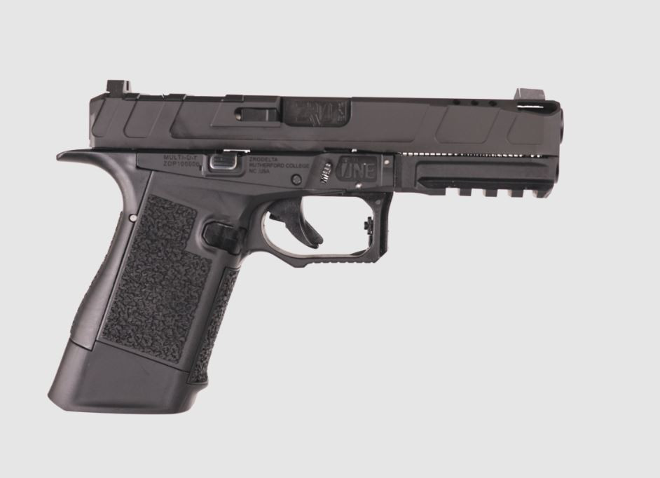 ZRO Delta 7550-0023-9990 The One Complete Modular Pistol OR Duty 9mm 4.5" 17+1 Black