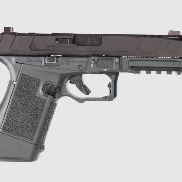ZRO Delta 7550-0025-9990 The One Complete Modular Pistol OR Duty 9mm 4.5" 17+1 Stealth Grey/Black