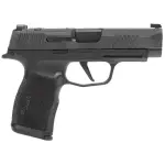 SIG SAUER P365XL 9MM 3.7" PSTL BLACK 2-12RD OPTC PLTE COVER