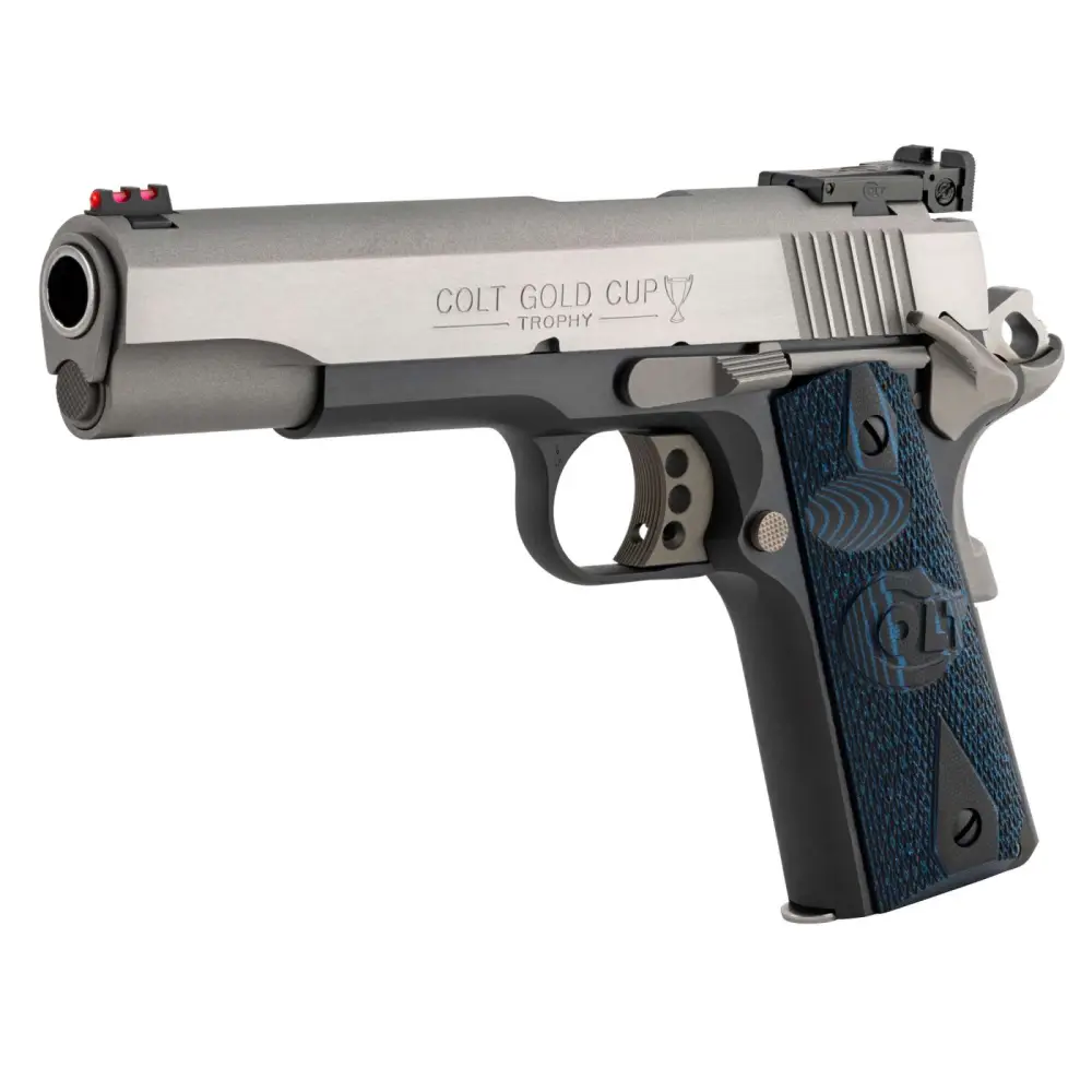 COLT 1911 GOLD CUP 45 ACP 5" TWO TONE - Image 2