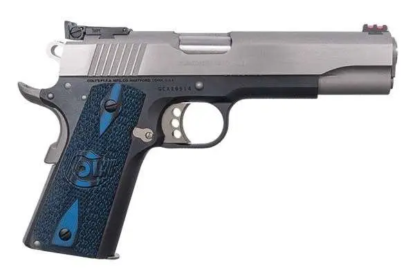 COLT 1911 GOLD CUP 45 ACP 5" TWO TONE - Image 3