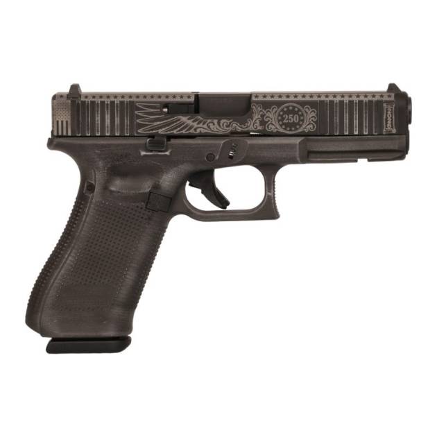Glock G17 V 9mm handgun with 4.49-inch barrel and 17+1 capacity