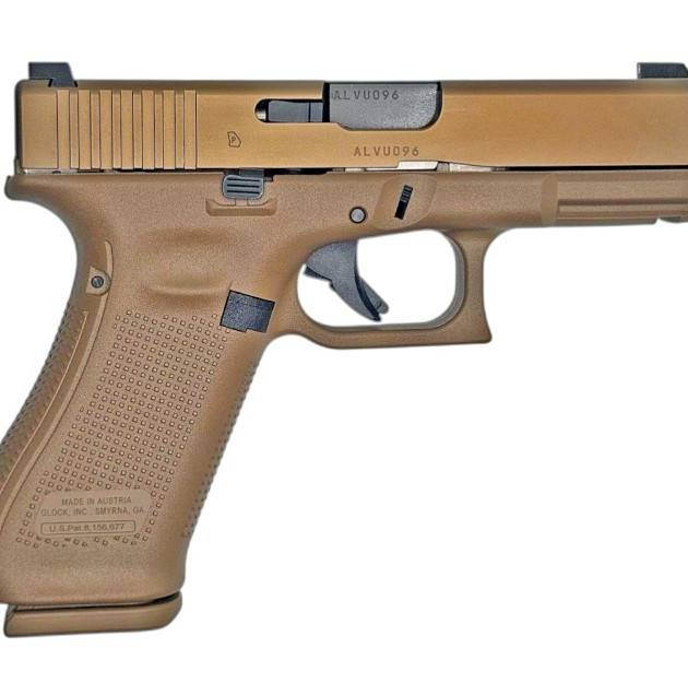 Glock 19X V 9mm 4.02-inch coyote pistol with night sights