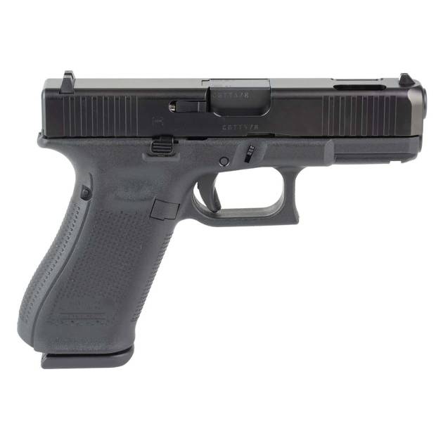 Glock 45C V 9mm compensated black pistol with fixed sights