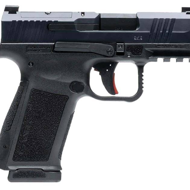 Canik METE MC9L black 9mm pistol with 3.18-inch barrel and two 17-round magazines