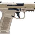 Canik METE MC9LS 9mm pistol with flat dark earth finish