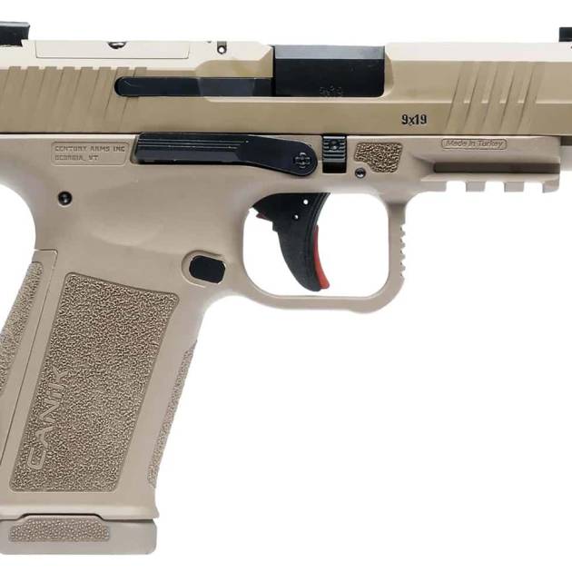 Canik METE MC9LS 9mm pistol with flat dark earth finish