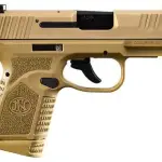 FN REFLEX PSTL 9MM FDE 3.3" 2-10RD