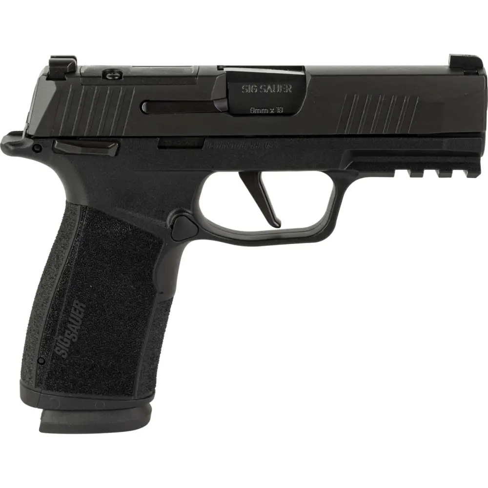 SIG SAUER P365 X MACRO 9MM PSTL 3.7" MANUAL SAFETY, OPTIC READY 2-17RD MAGAZINES