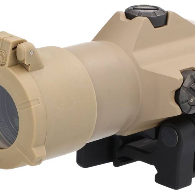 Sig Sauer JULIET4 4x magnifier with PowerCam quick-release mount