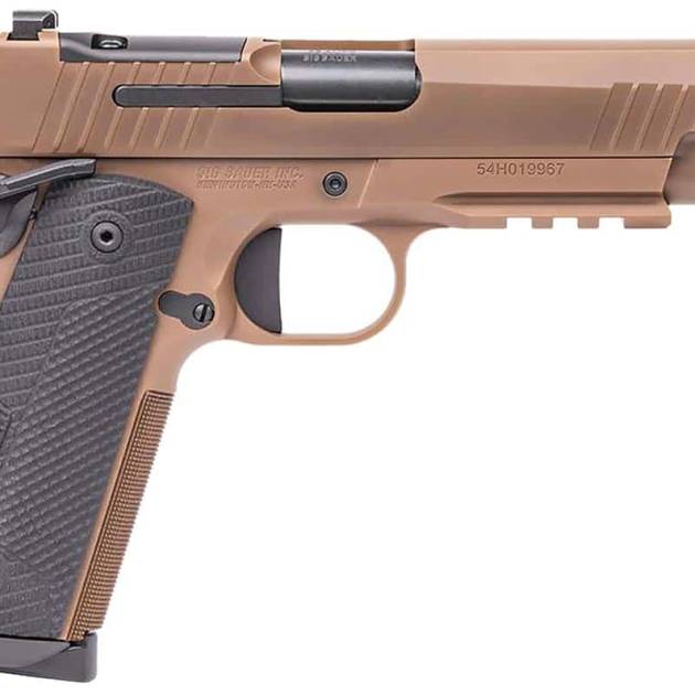 SIG SAUER 1911X 45ACP COYOTE/BLK 5"