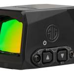 Sig Sauer ROMEO-X SIG-LOC compact enclosed red dot, 6 MOA green dot, black