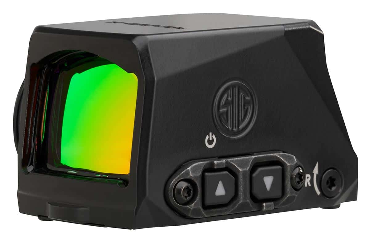 Sig Sauer ROMEO-X SIG-LOC compact enclosed red dot, 6 MOA green dot, black