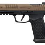Sig Sauer P365 Fuse Freedom 9mm pistol with 4.3-inch barrel in bronze and black