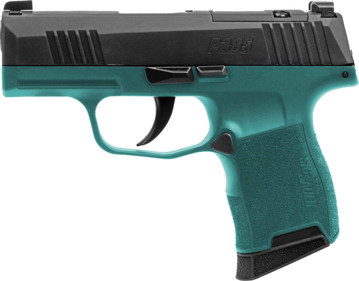 SIG P365 NIT PST 9MM 10R TEAL