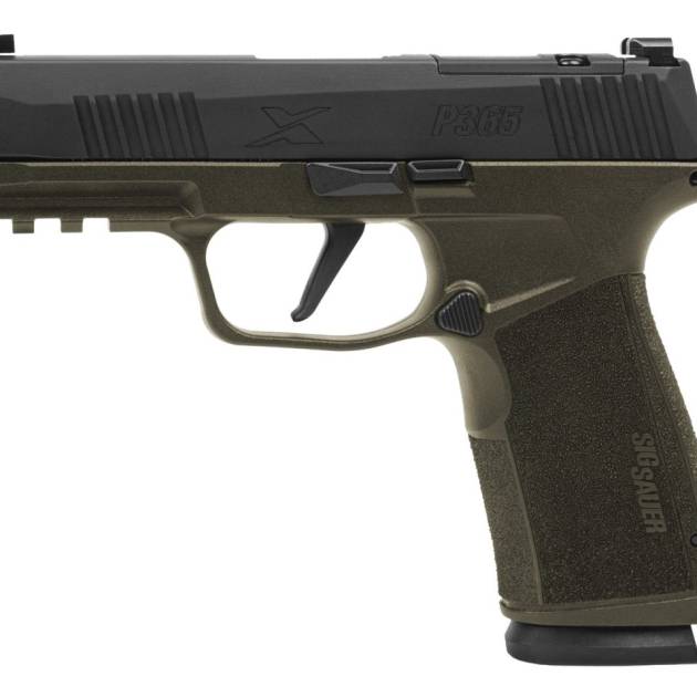 SIG SAUER P365X-MACRO 9MM 3.7" GRN/BLK