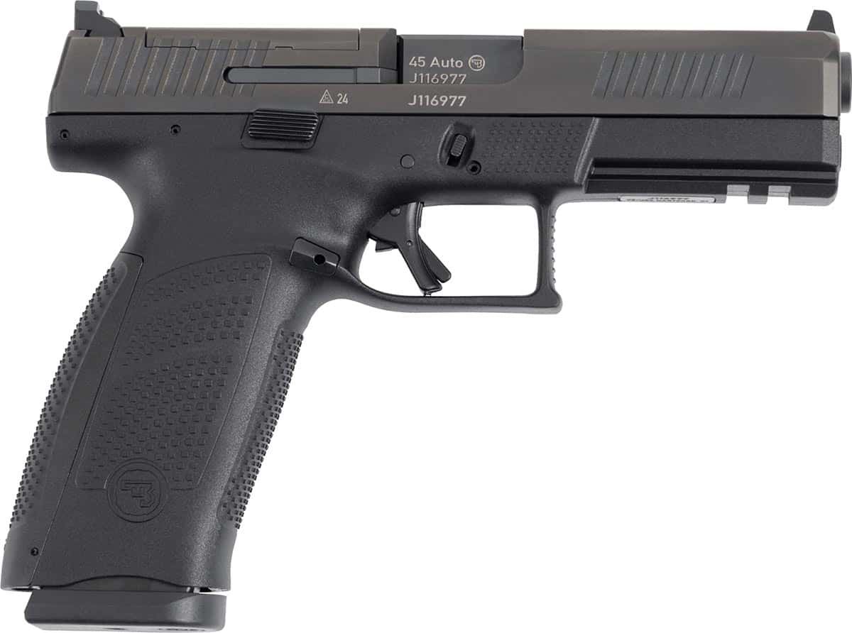 CZ P-10 F 45ACP BLK 13+1 4.5" OR