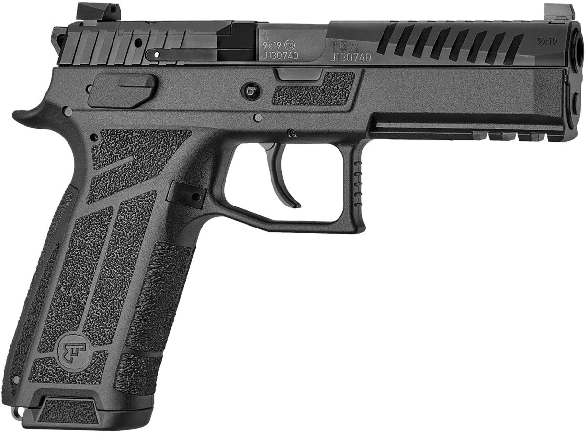 CZ-USA P-09 F Nocturne 9mm black pistol with 4.53-inch barrel