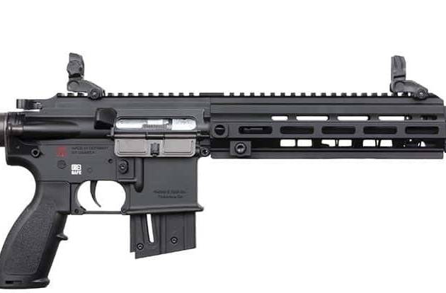 Heckler & Koch HK416 .22 LR black semi-automatic rifle with M-LOK rail