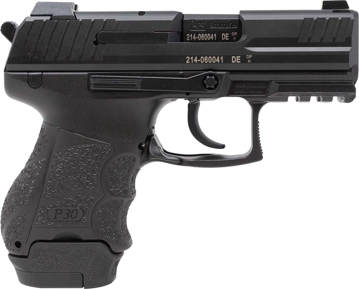 H&K P30SK V3 9MM B FS 12/15RD