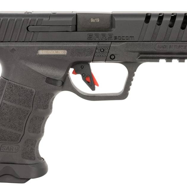 SAR FIREARMS SAR9 SOCOM 9MM BLK 5.2" TB
