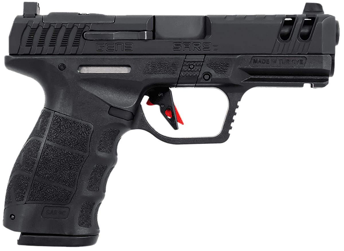 SAR FIREARMS SAR9 CMPT GEN3 9MM BLK 4" 15+1