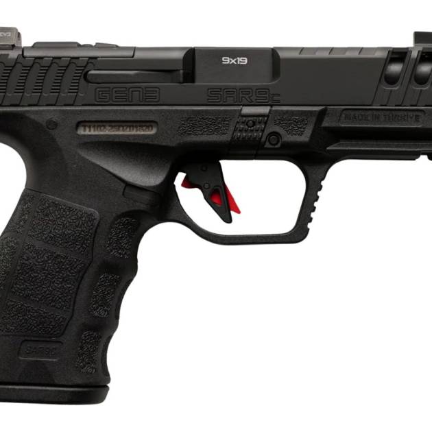 SAR FIREARMS SAR9 CMPT GEN3 9MM BLK 4" 10+1