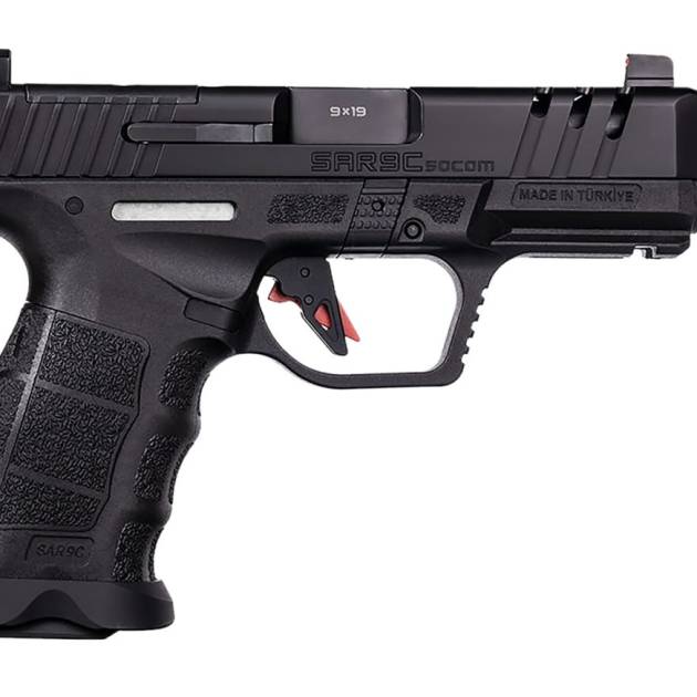 SAR FIREARMS SAR9 SOCOM CPT 9MM BLK 4.5" TB