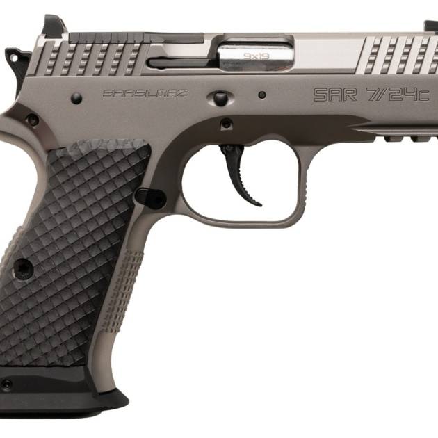 SAR FIREARMS 7/24 COMPACT 9MM SS 3.9" 17+1