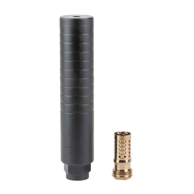 Q LLC PorQ CHOP 8.6 Blackout stainless steel suppressor with black nitride finish