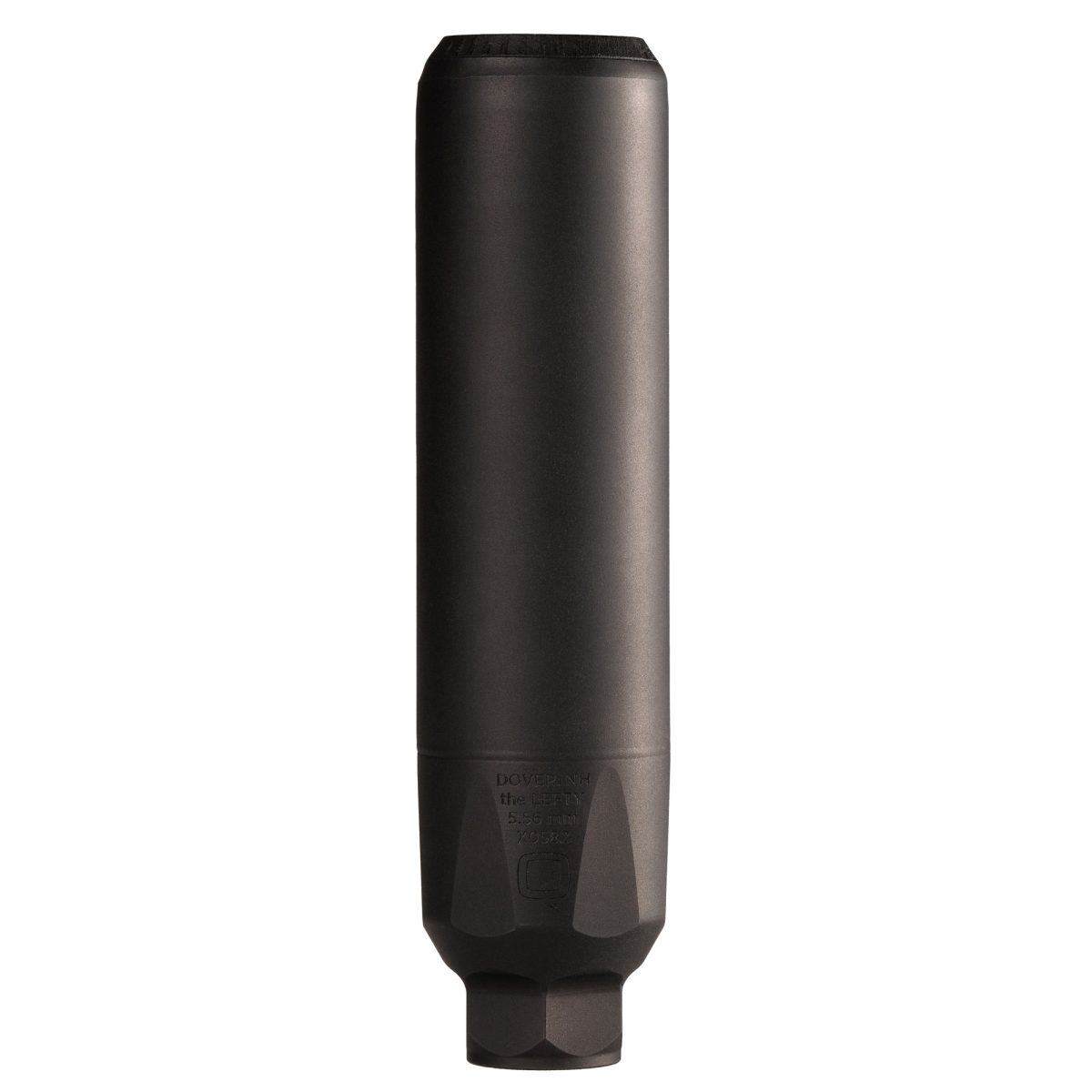 Q LLC The Lefty black rifle suppressor with Melonite finish