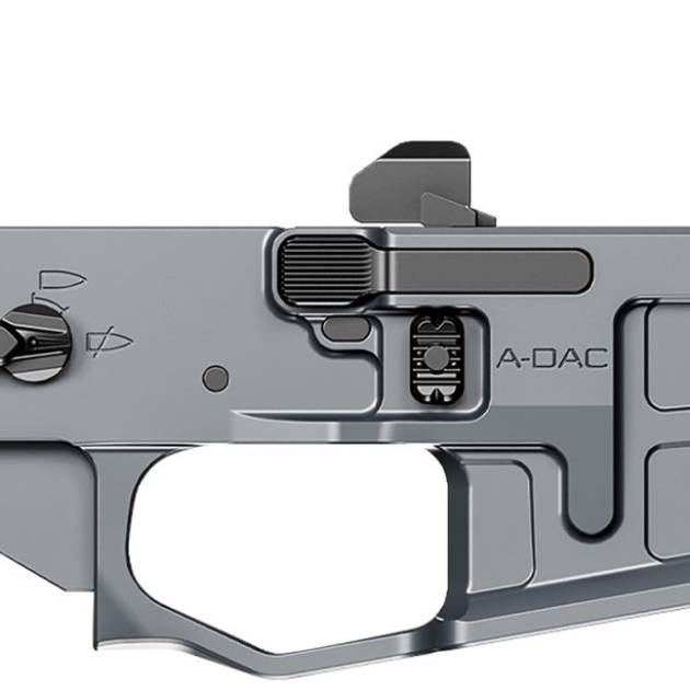 Radian Weapons A-DAC 15 gray lower receiver with ambidextrous controls