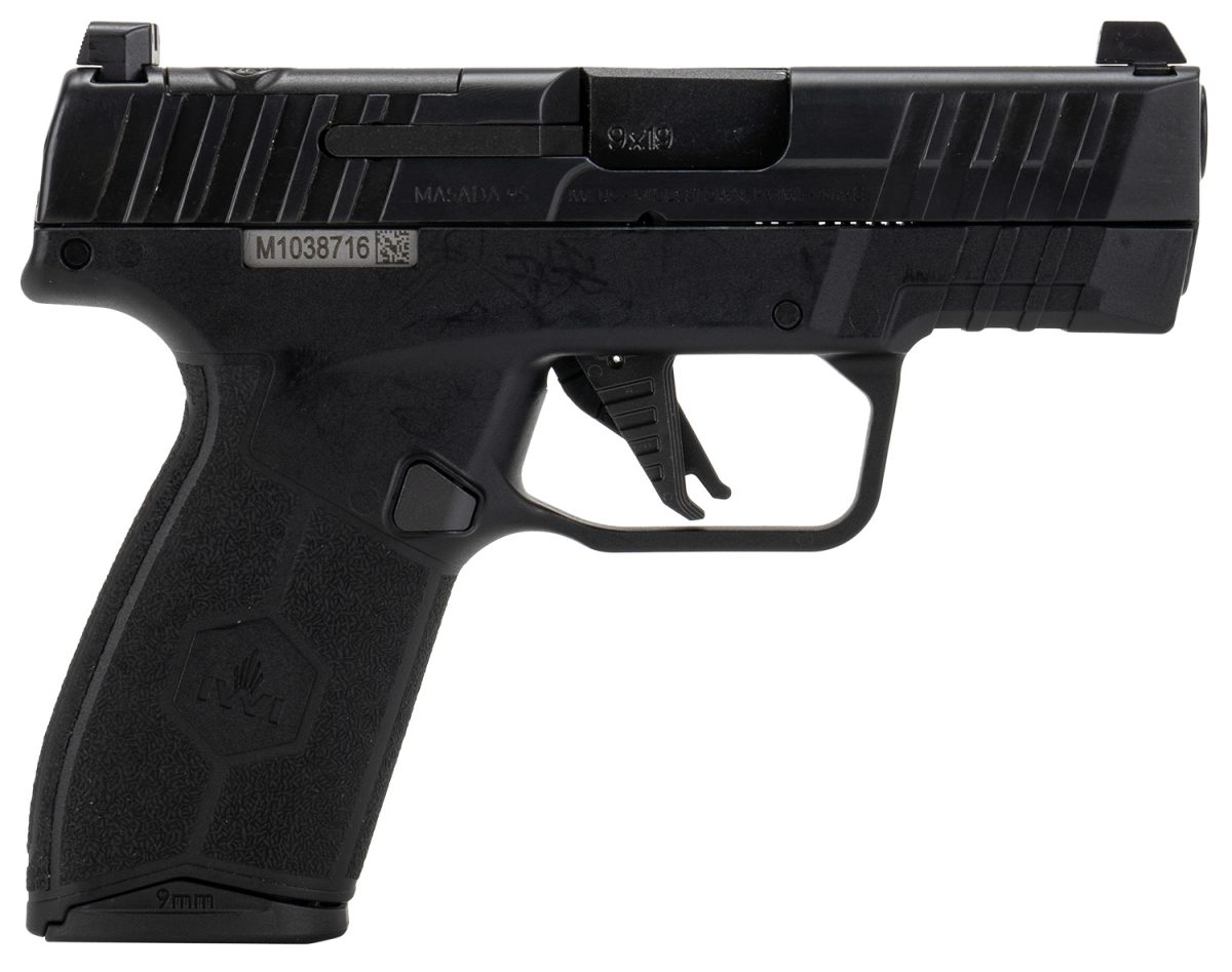 IWI - ISRAEL WEAPON INDUSTRIES MASADA-S ELITE 9MM 3" BLK 13+1