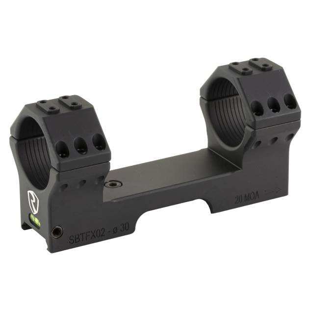 RITON OPTICS PICATINNY MNT 30MM B/O 20MOA