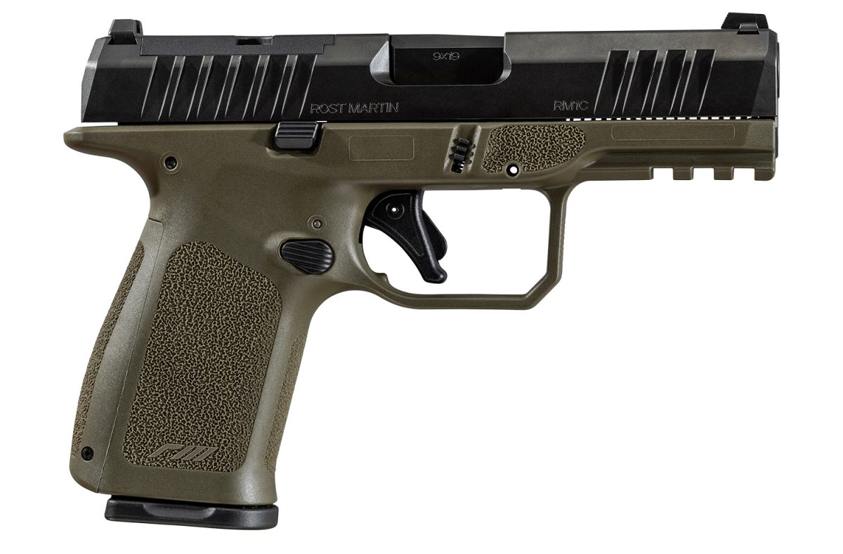 ROST MARTIN RM1C 9MM 10+1 BLK/ODG 4" CA #