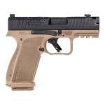 Canik METE MC9 Prime 9mm Black and Flat Dark Earth pistol