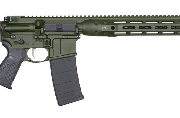 LWRCI DI .223 Rem/5.56 NATO rifle with 16.1-inch barrel and M-LOK handguard