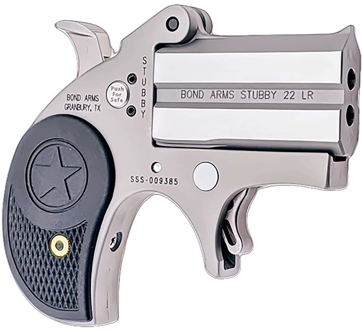 BOND ARMS STUBBY 22LR SS 2.2" FS