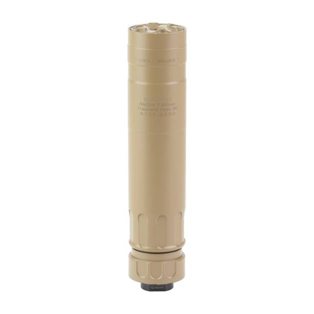 Rugged Suppressors Razor762 7.62mm FDE suppressor with R3 flash hider