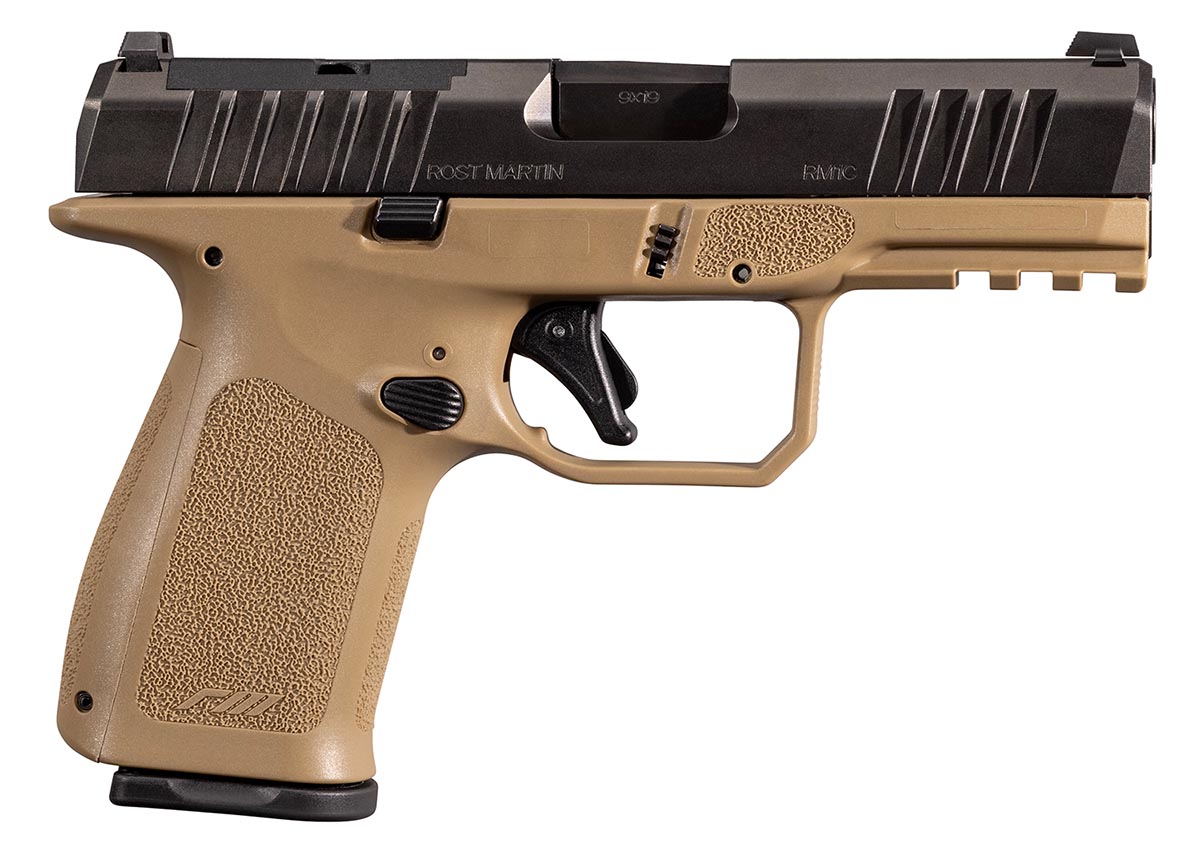 ROST MARTIN RM1C 9MM 10+1 BLK/FDE 4" CA #