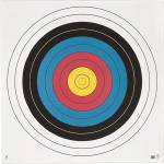 Maple Leaf Target Face FITA 10-Ring 80 cm. 12 pk.