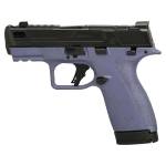 Smith & Wesson Shield X CC 9mm handgun with Orchid finish