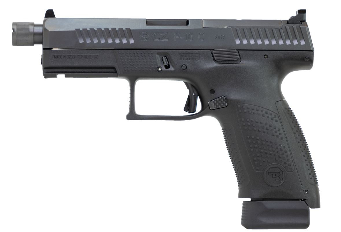CZ P-10 C 9MM BLK 15+1 4" OR SR