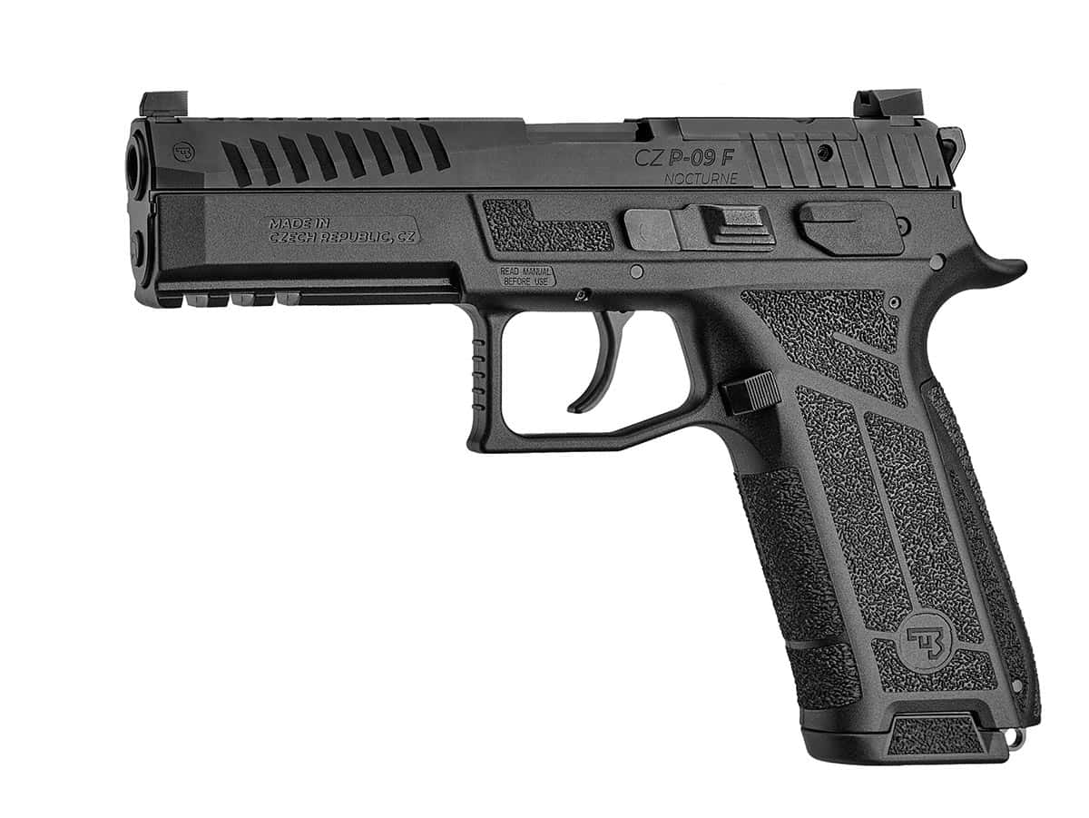 CZ P-09 F 9MM BLK 10+1 4.5" OR FS