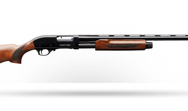 Charles Daly 930.199 301 Pump-Action Shotgun 12 Gauge 28" 4+1 Glossy Wood/ Black