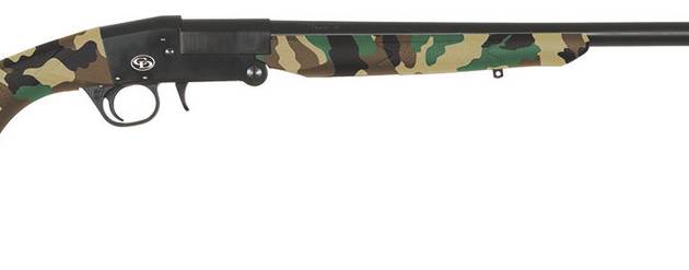 Charles Daly 930.335 101 Single Barrel Shotgun 20 Gauge 26" Single Shot Woodland Camo