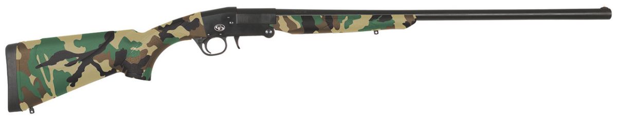 Charles Daly 930.335 101 Single Barrel Shotgun 20 Gauge 26" Single Shot Woodland Camo