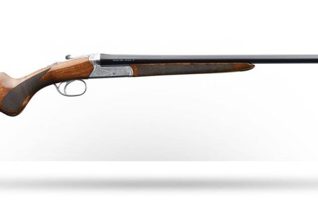 Charles Daly 930.341 500 Side By Side Shotgun 28 Gauge 26" 2 Rounds Black/Silver Engraved