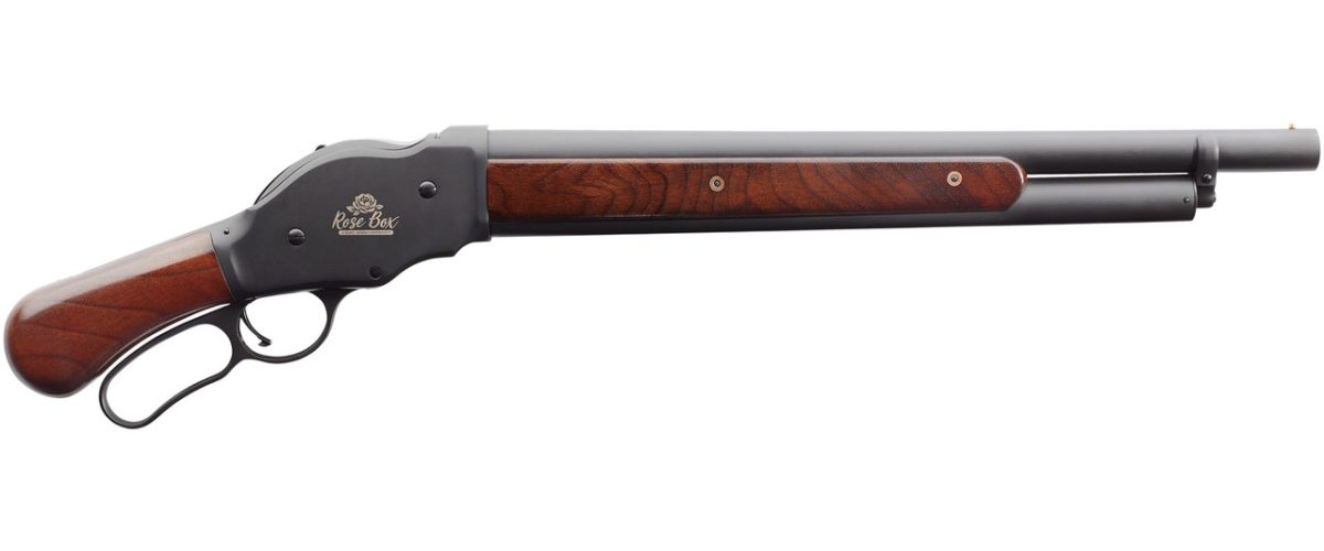 Chiappa Firearms 930.377 1887 Lever-Action Bootleg Shotgun "Rose Box" 12 Gauge 18.5" 5+1 Wood/Blued