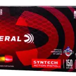 FEDERAL 9MM LUGER 150GR SYNTECH ACTION PISTOL TSJ FLAT NOSE 50 RD/BX 10 BX/CS